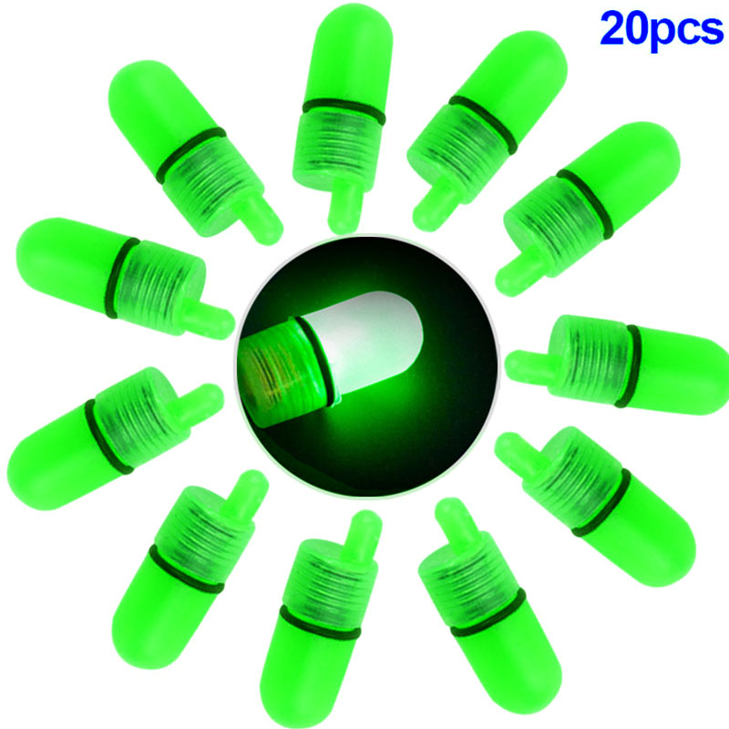 20/40/100pcs Night Fishing LED - огляд і ціна Fish Alarm