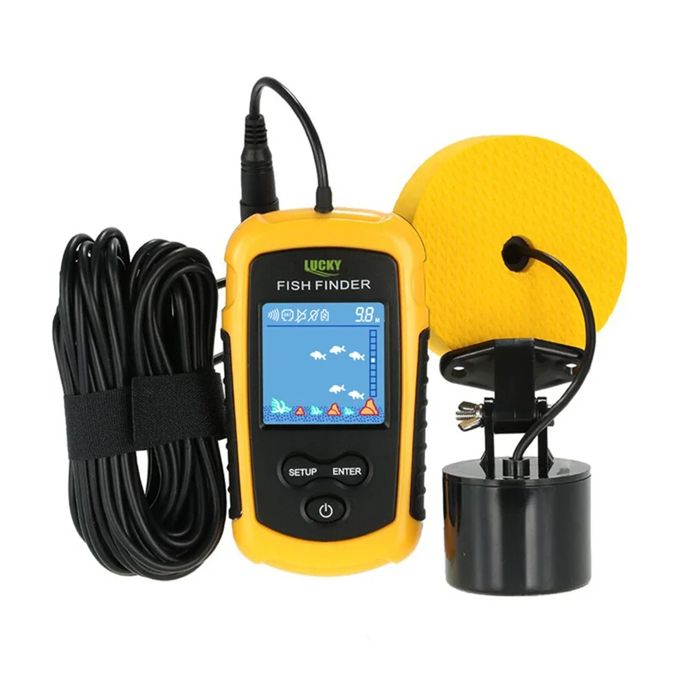 Lucky LCD Color Screen Portabl - огляд і ціна Fishing Depth Finder